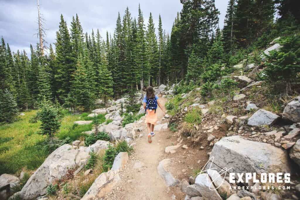 hiking at brainard lake recreation area