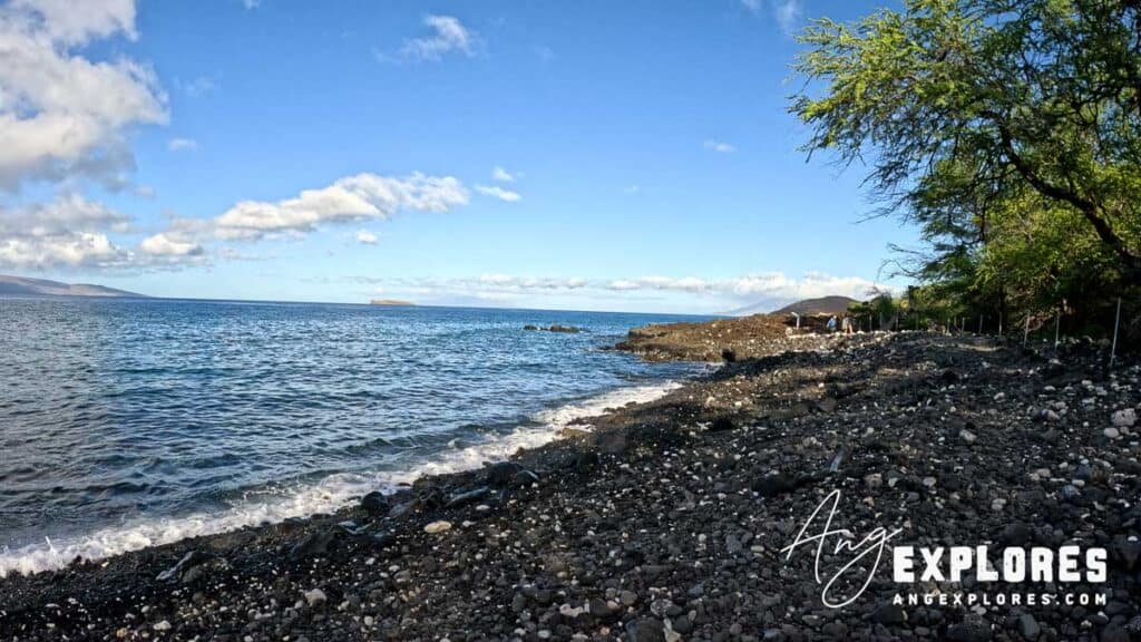 Rocky shore at Ahihi-Kinau Marine Preserve