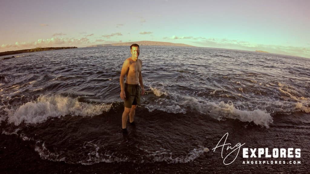 Shore snorkeling at Ahihi Bay in south Maui
