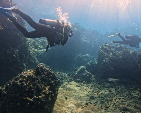 Scuba Diving at Makena Landing Maui