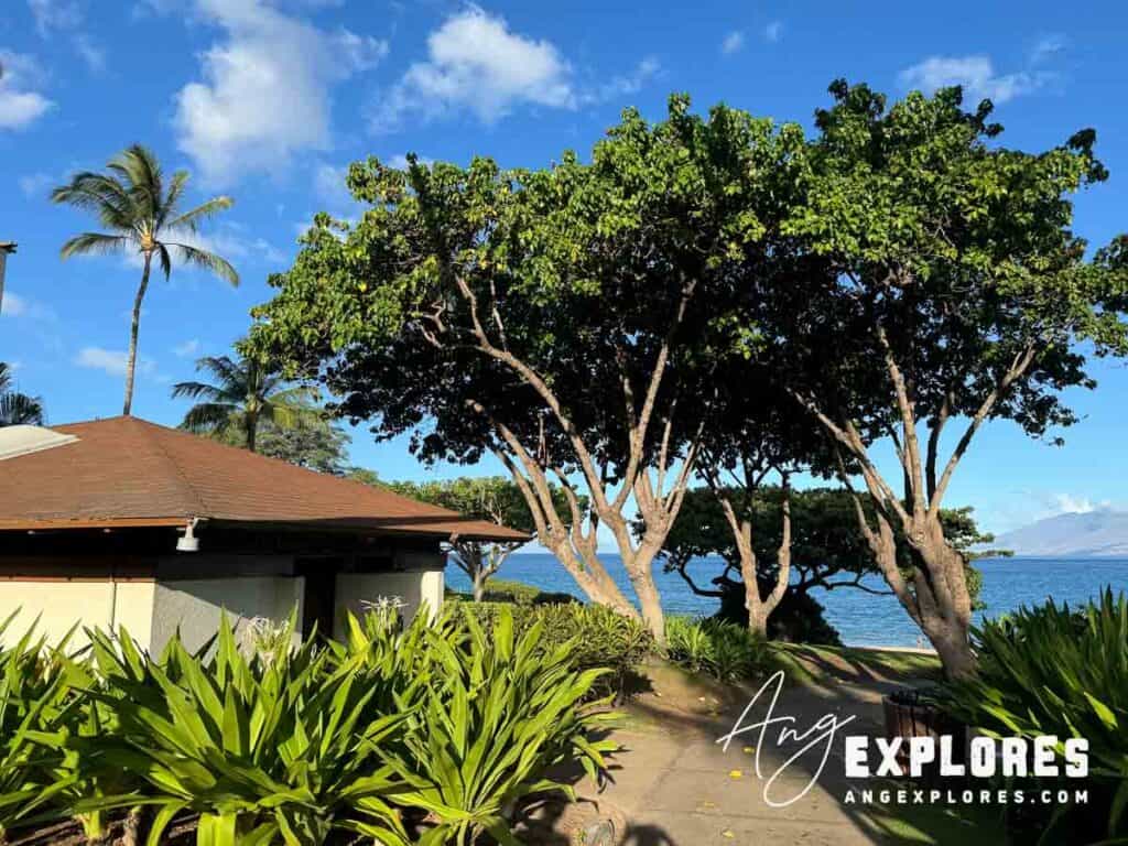 Restrooms at Maluaka Beach Maui