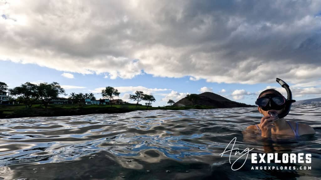 Snorkeling at Maluaka Beach Maui