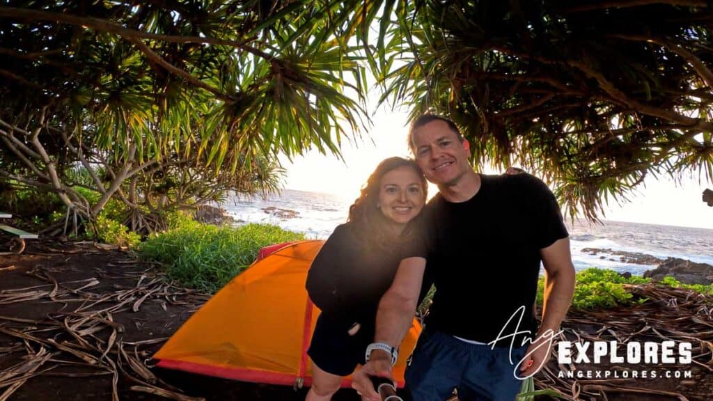 Selfie at Kipahulu Campground