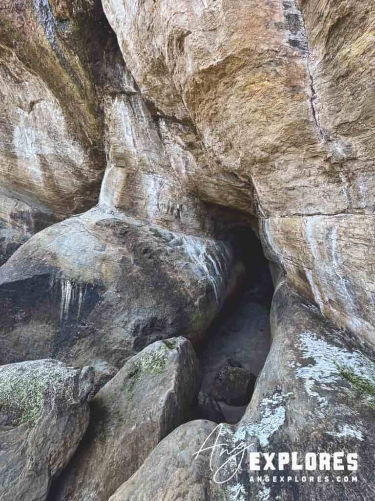 two caves near devil's punchbowl
