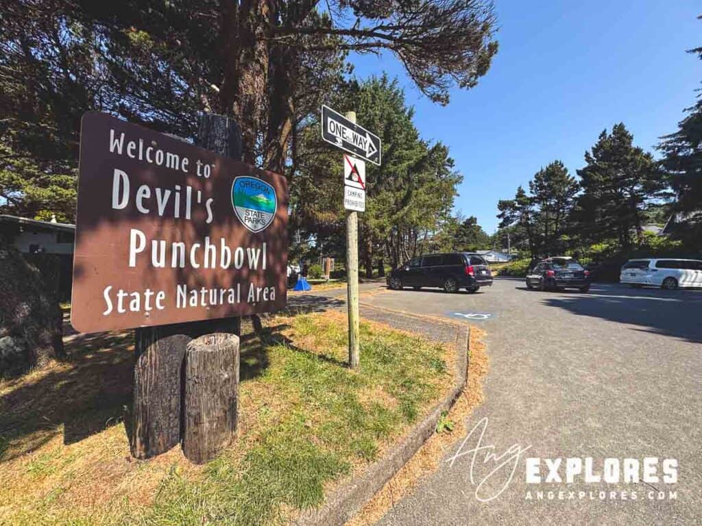 parking lot devils punchbowl