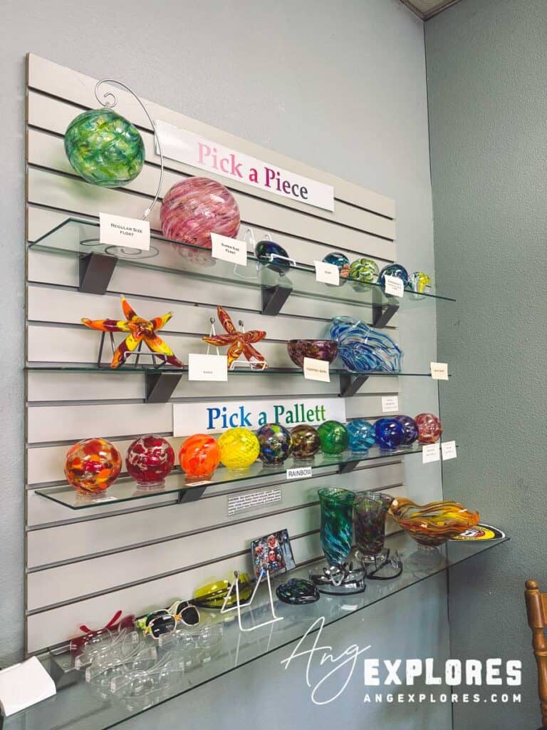 items to make in a glass blowing class