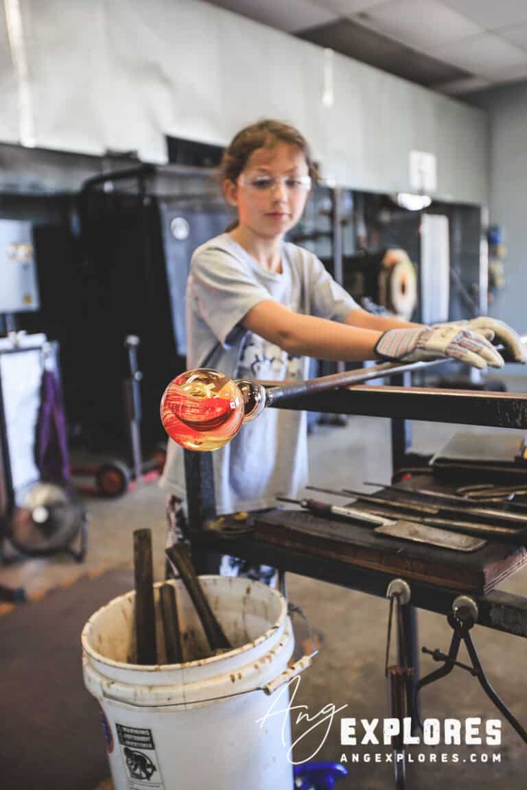 ball of hot glass