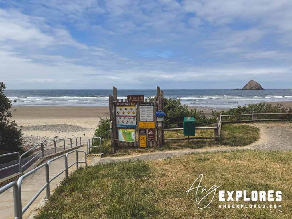 Oceanside Beach Oregon