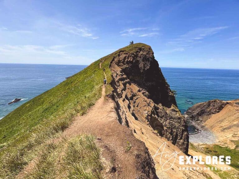 God's Thumb hike in Lincoln City Oregon