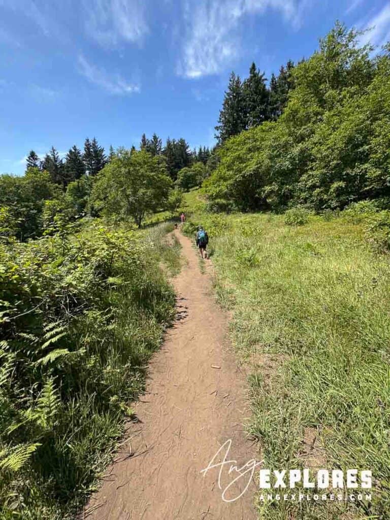 hiking to gods thumb oregon