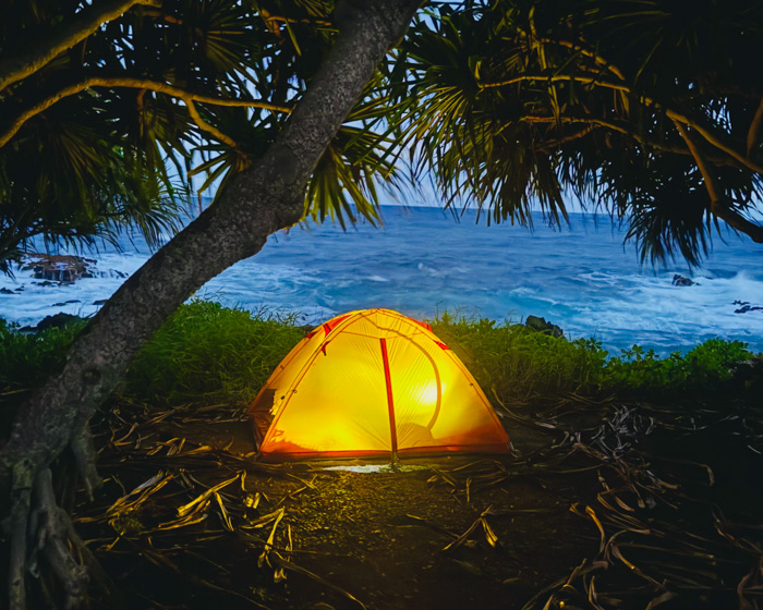 Travel Blog Hawaii Camping
