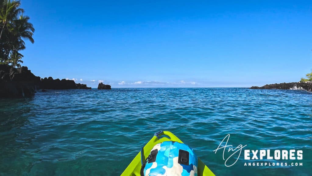 kayaking to kealakekua bay