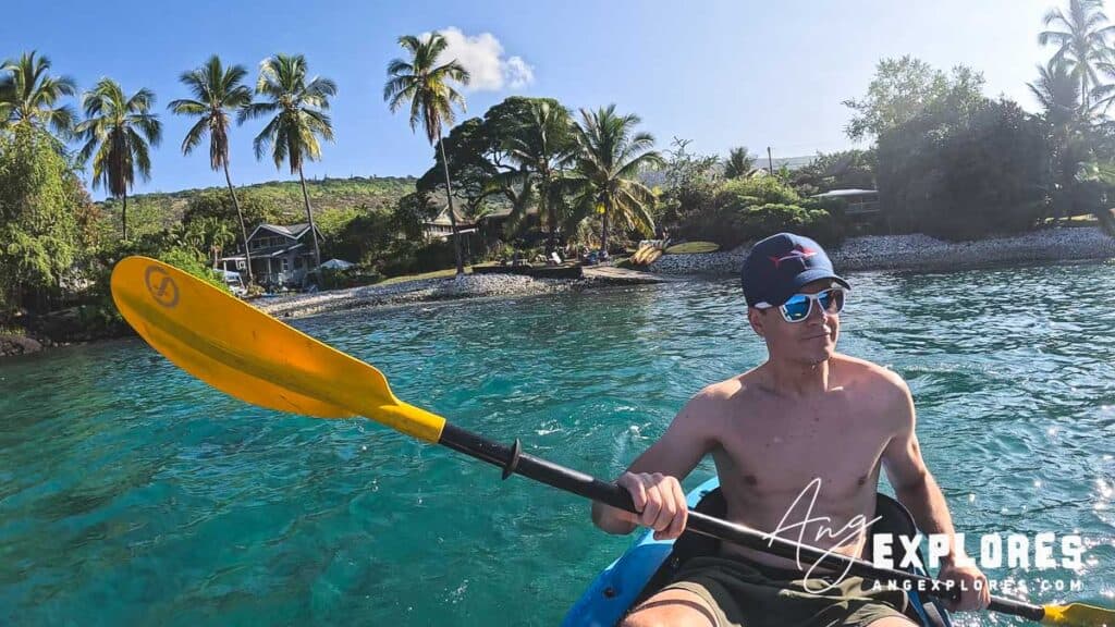 kayaking to kealakekua bay