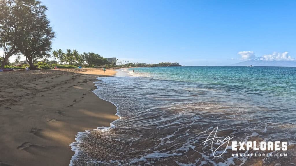 airport beach towards black rock