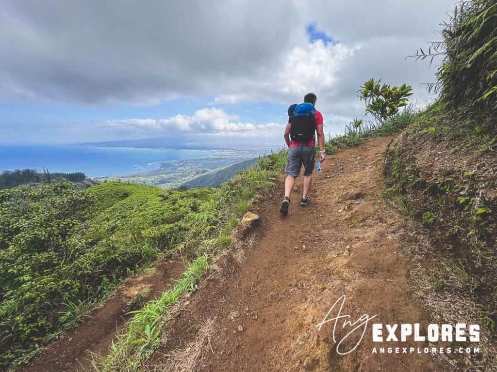 Maui hiker