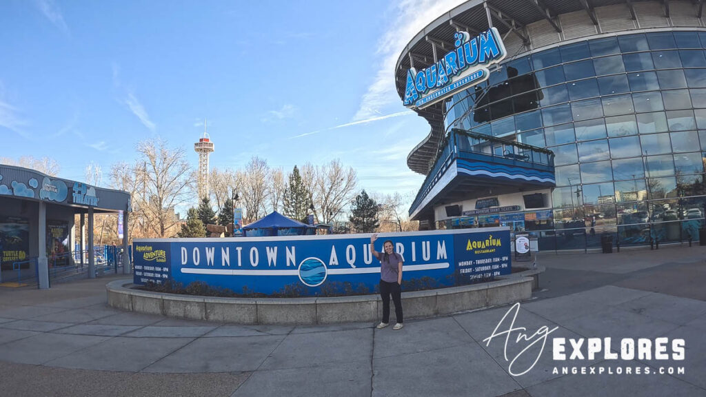 exterior downtown aquarium denver