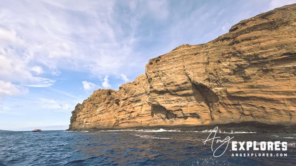 backside of molokini crater maui 