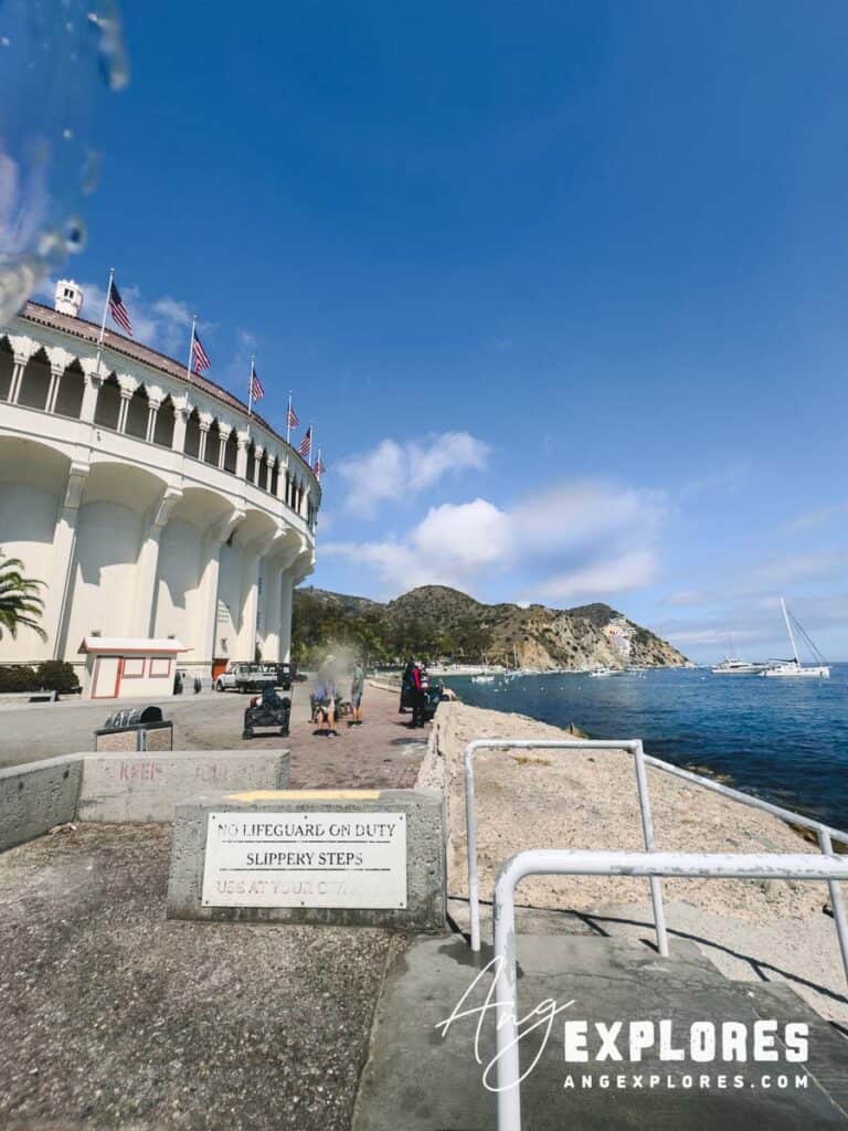 catalina casino and dive part