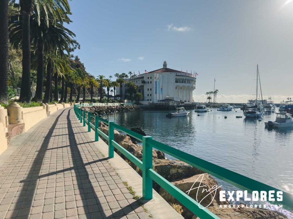 The Catalina Casino overlooking Avalon Harbor